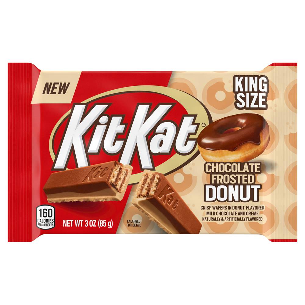 KitKat Wafer Candy Bar (chocolate frosted donut flavored)