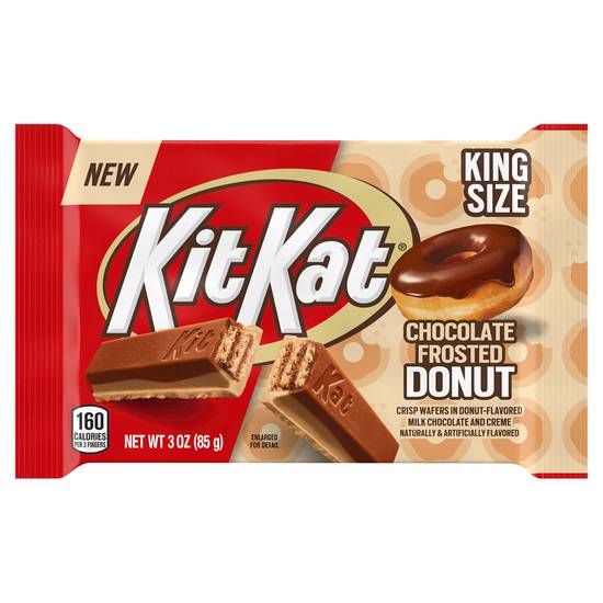 Kit Kat Wafer Candy Bar (chocolate frosted donut flavored)