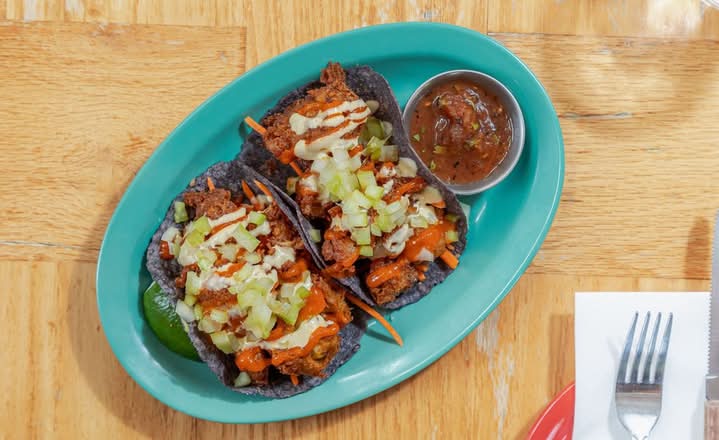 Buffalo Flower Tacos