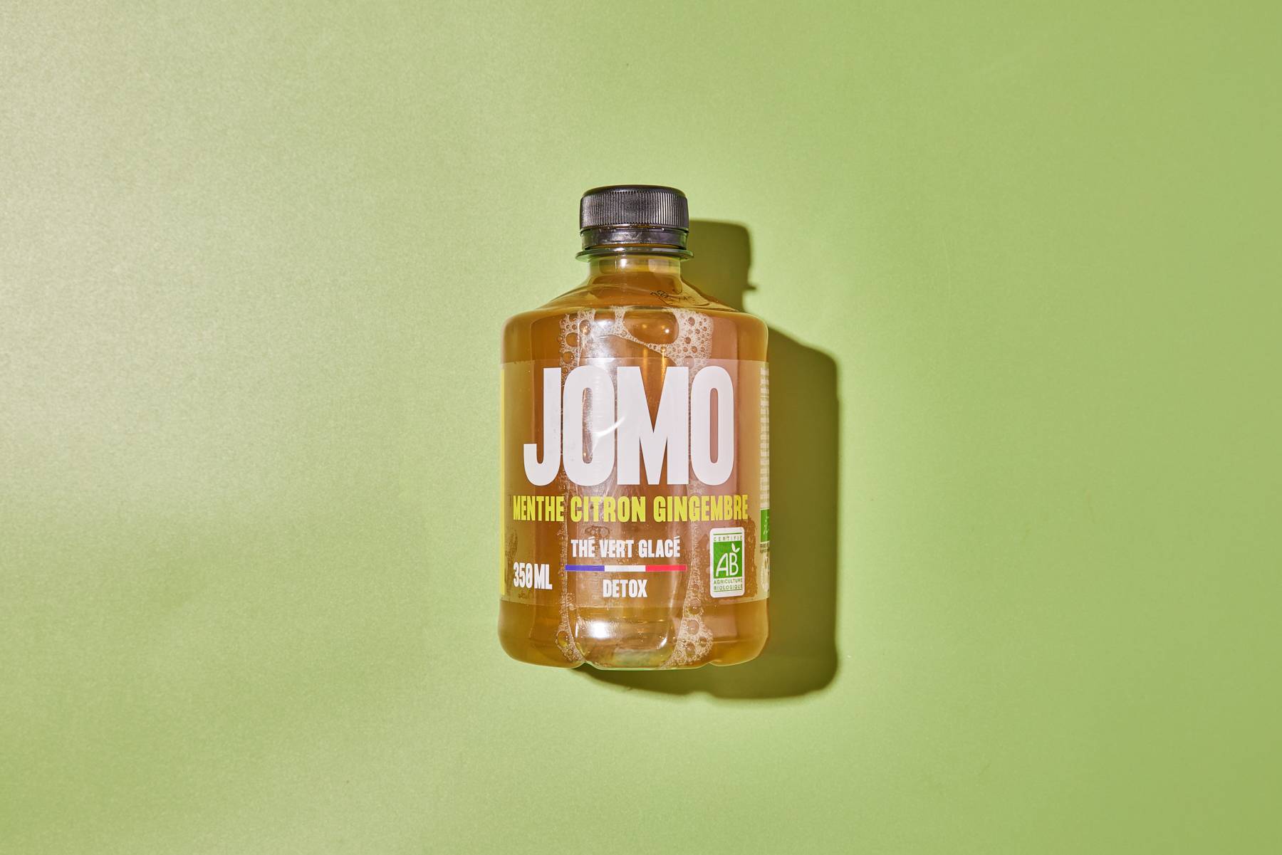 Thé vert glacé Jomo 100 % BIO- Menthe Citron Gingembre