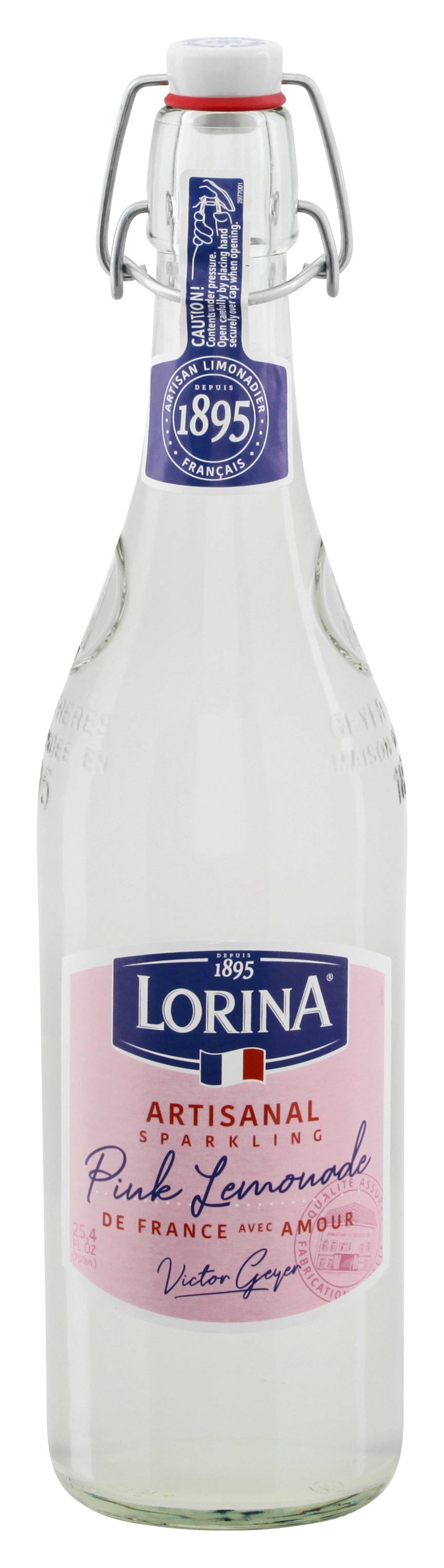 Lorina Artisanal Sparkling Pink Lemonade (25.4 fl oz)