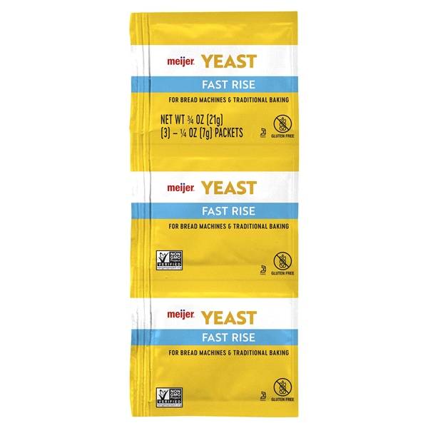 Meijer Fast Rising High Active Yeast (0.8 oz)