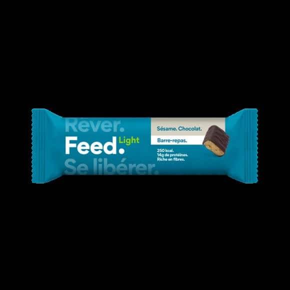 Feed. - Barre repas, sésame - chocolat (70g)