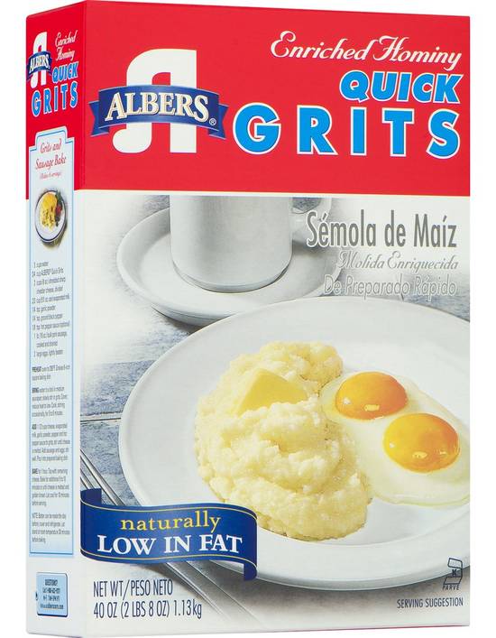 Albers Enriched Hominy Quick Grits (40 oz)