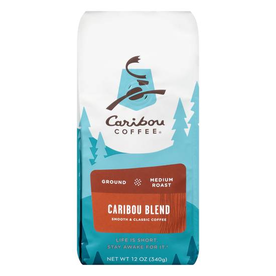 Caribou Coffee Blend Medium Roast Ground Coffee(12 Oz)