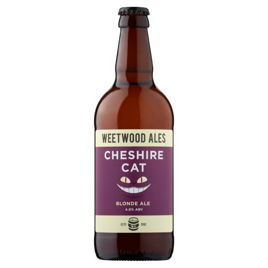 Weetwood Ales Cheshire Cat Blonde Ale Bottle 500ml