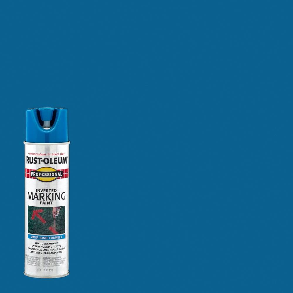 Rust-Oleum Professional Caution Blue Water-based Marking Paint (Spray Can) | 270478