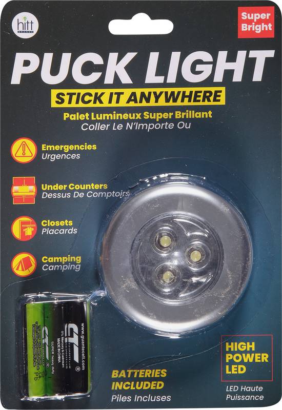 Hitt Brands Puck Light Stick It Anywhere