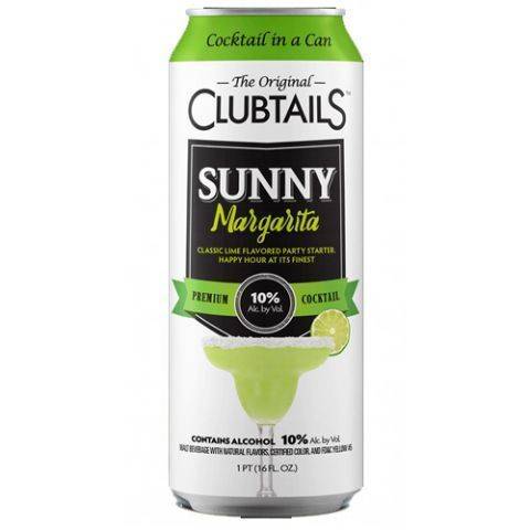 Clubtails Sunny Margarita 16oz Can