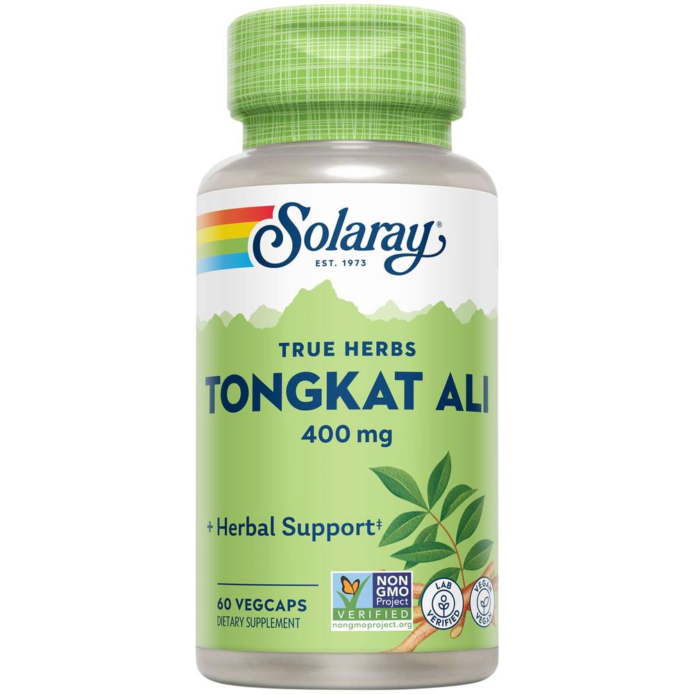 Solaray True Tongkat Ali Herbal Support (60 ct)