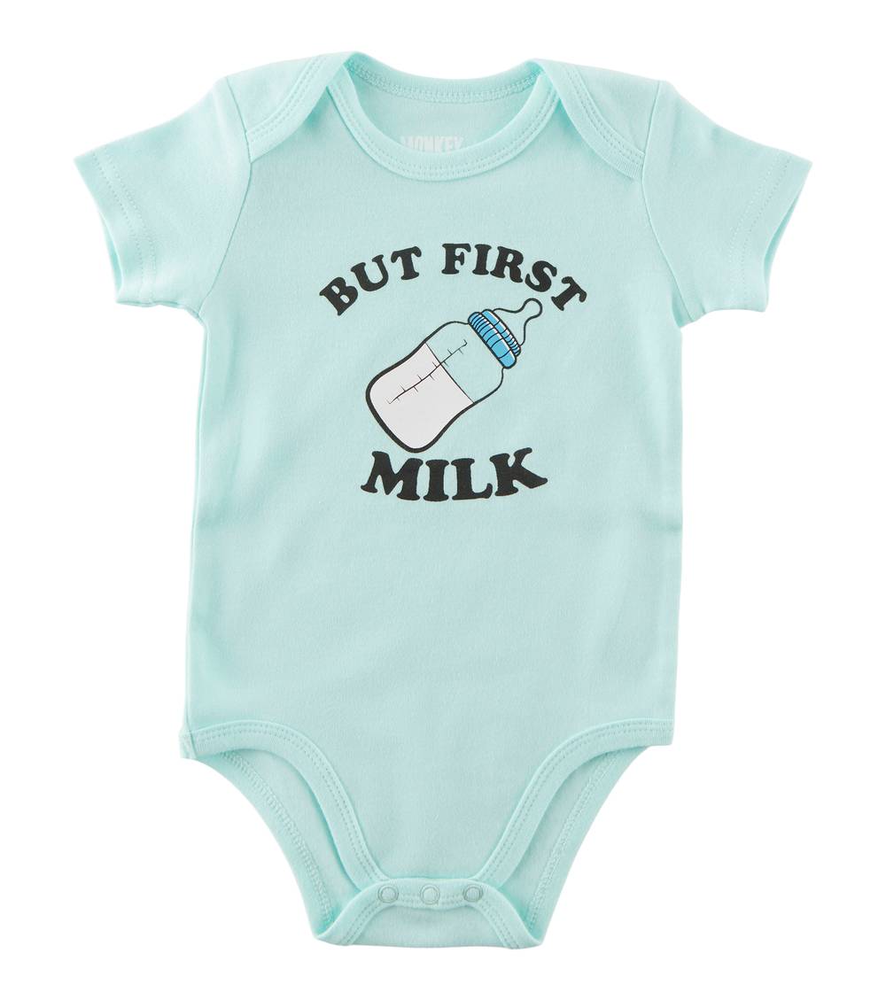 Cache-couche Vague de fraîcheur MONKEY BARS pour bébés garçons, 0 à 24 mois (12M, Imprime turq) / MONKEY BARS Infant Boy's Cool Waves Short Sleeve Onesie, 0-24 Month (12M, Lt Aqua SC 1)