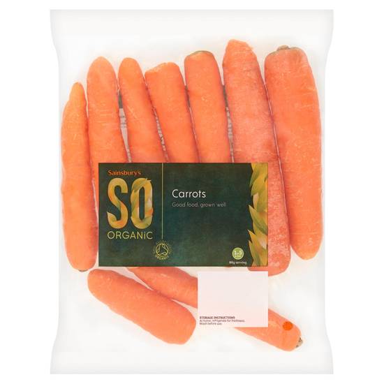 Sainsbury's Carrots,  So Organic 700g
