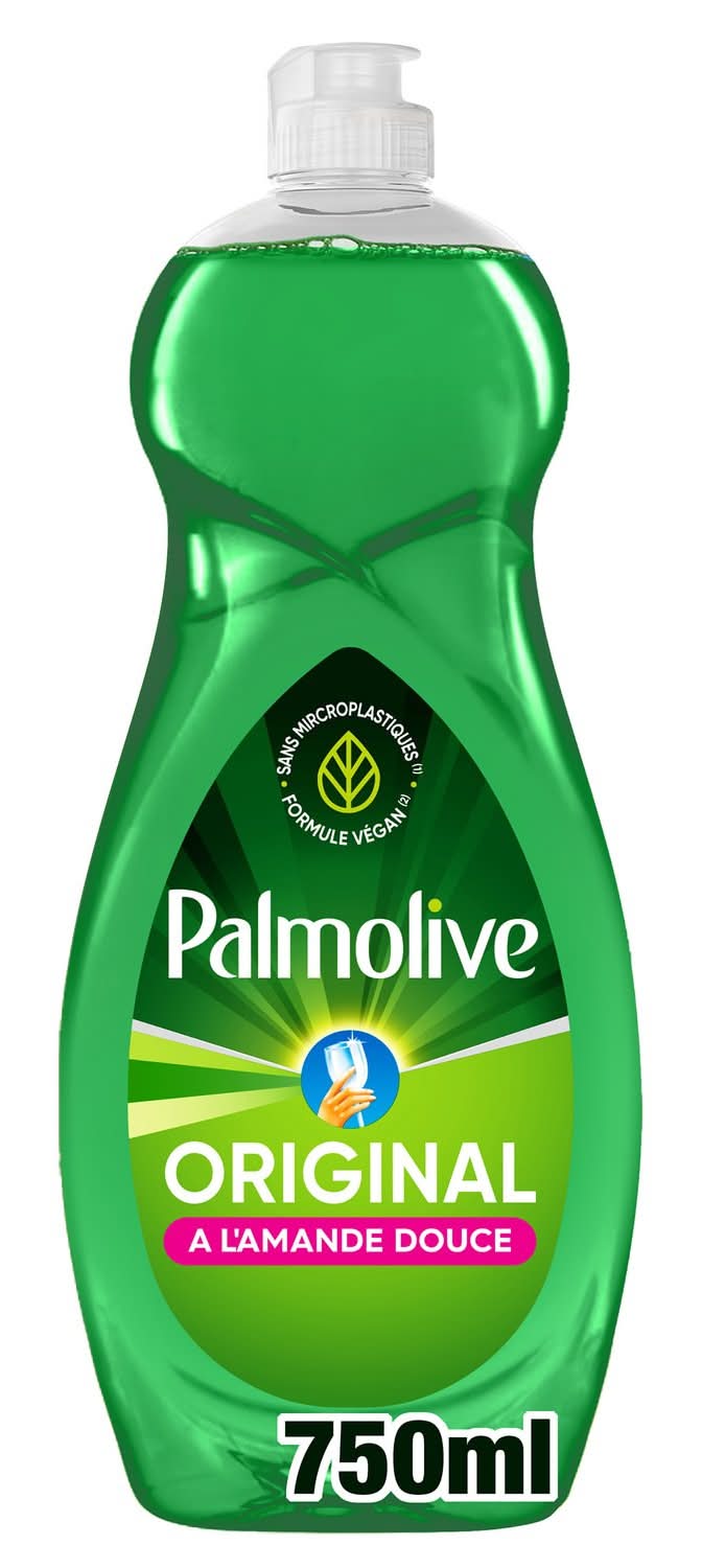 Liquide vaisselle Amande Douce Original Palmolive - le flacon de 750 ml