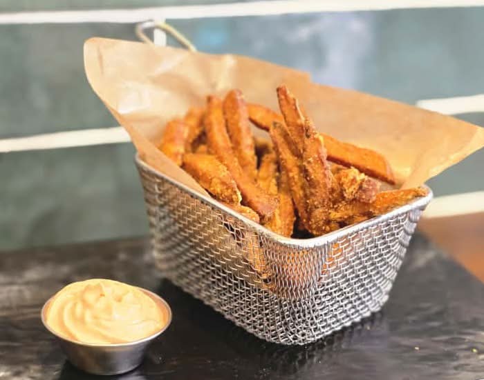 FRITE DE PATATES DOUCE