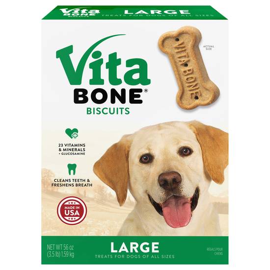 Vita Bone Biscuits For Large Dogs