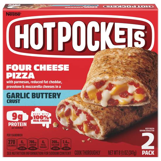 Hot Pockets Four Cheese Pizza (2 ct)