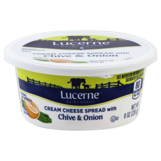 Lucerne Cream Cheese Spread With Chive & Onion (8 oz)