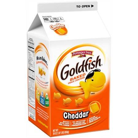 Pepperidge Farm - Goldfish Cheese Crackers - 31 oz Pack (6 Units per Case)