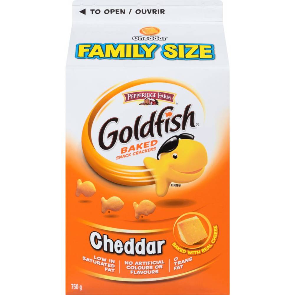 Pepperidge Farm Cheddar Goldfish Family Size (750 g)