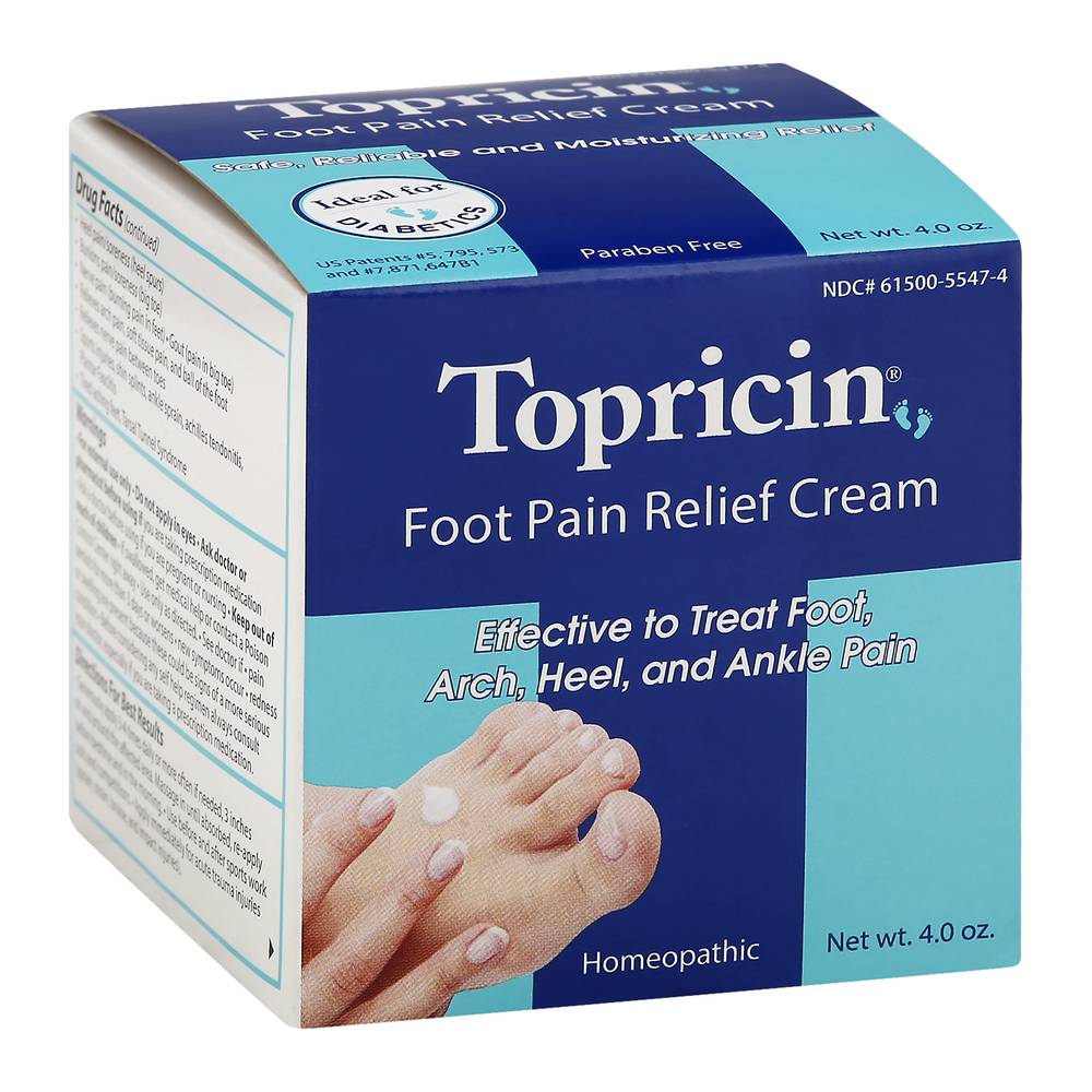 Topricin Foot Therapy Cream (4 oz)