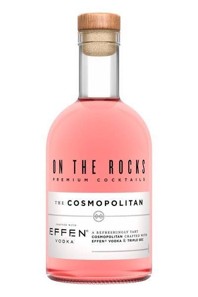 On the Rocks Effen Vodka the Cosmopolitan Cocktail (750 ml)