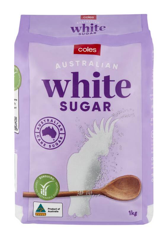 Coles Sugar, White (1kg)