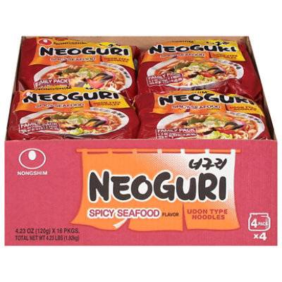 Nong Shim Neoguri Noodles Seafood Spicy
