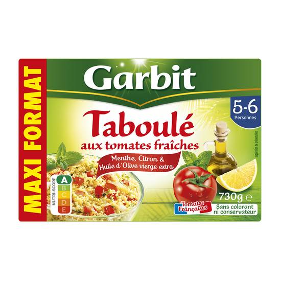 Garbit - Taboulé etuit aux des de tomates fraiches