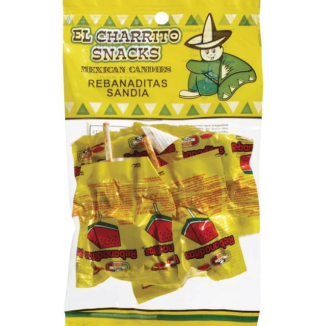 El Charrito Snacks Rebanaditas Sandia Mexican Candy