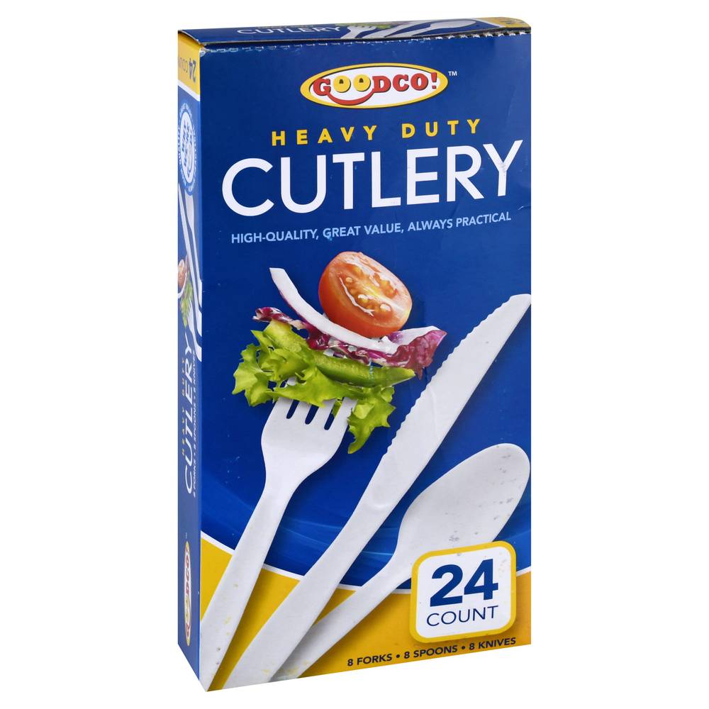 Goodco! Heavy Duty Cutlery (24 ct)