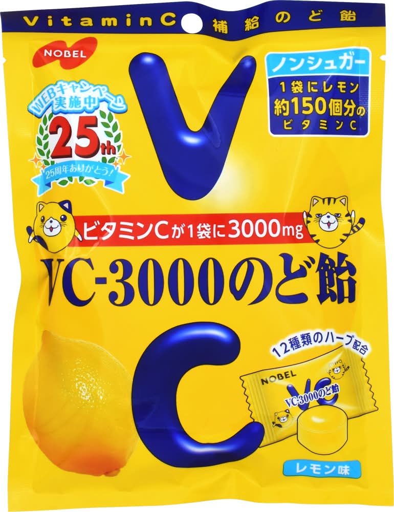 ノーベル ＶＣ－３０００のど飴 (90g)