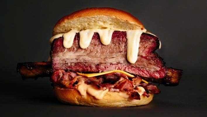 Smoked Short Rib Burger