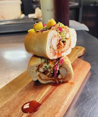 Honey Garlic Chicken Sandwich