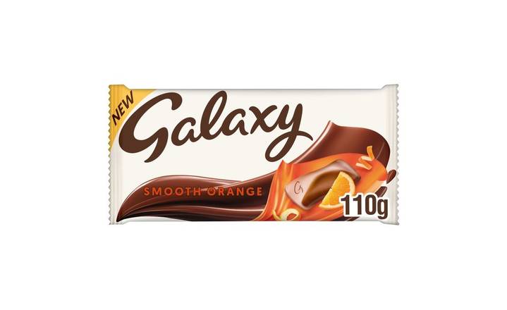 Galaxy Smooth Orange Chocolate Bar 110g (401270)