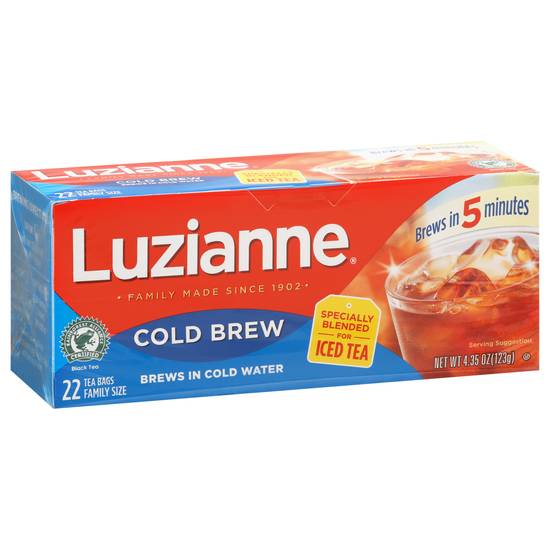 Luzianne Cold Brew Iced Tea (22 ct, 4.35 oz)