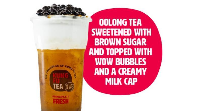 Oolong Tea Wow Milk Cap