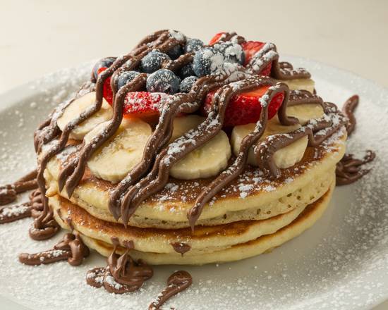 Nutella Hazelnut Pancakes