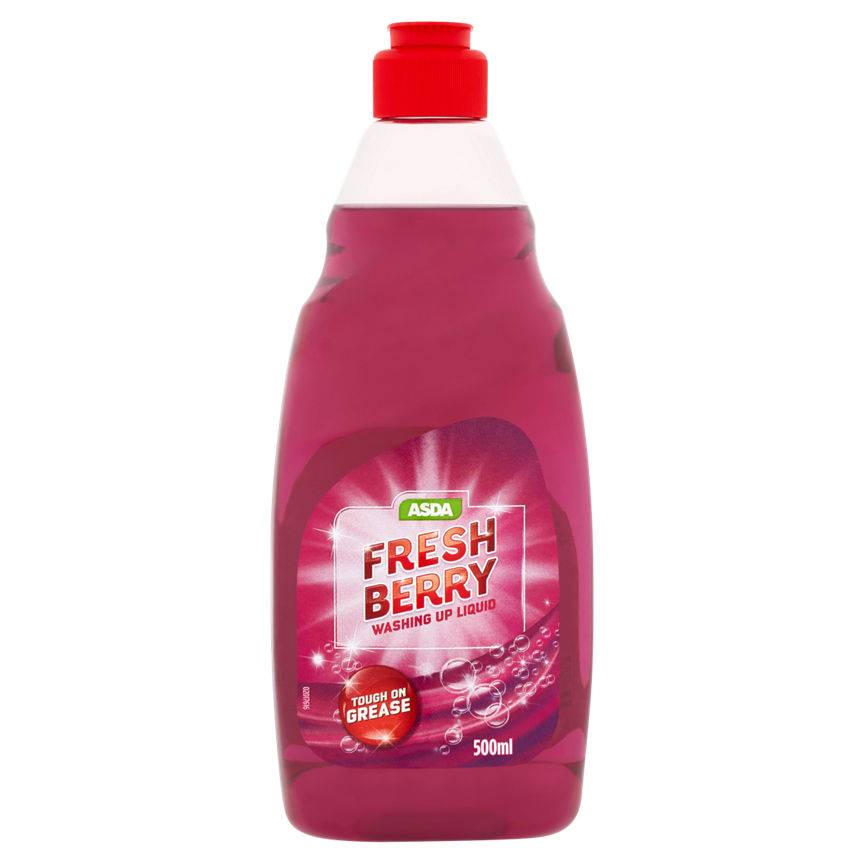 Asda Fresh Berry Washing Up Liquid 500ml