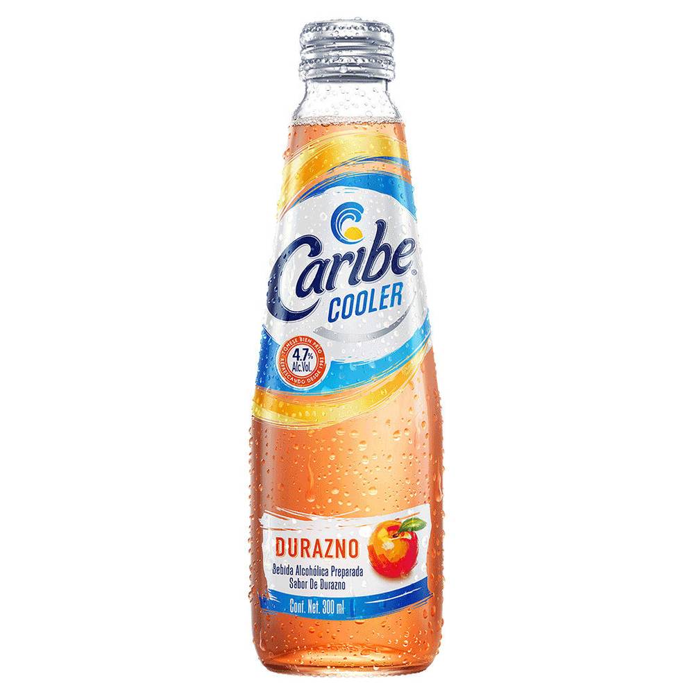 COOLER CARIBE COOLER DURAZNO 300 ML