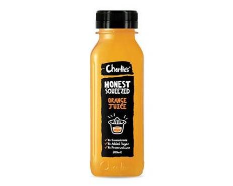 Zambrero Charlies Honest Orange Juice 300ml