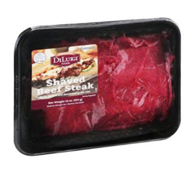 Diluigi Beef Shaved Steak - 1 Lb