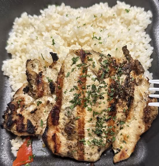 Pechuga de pollo a la plancha