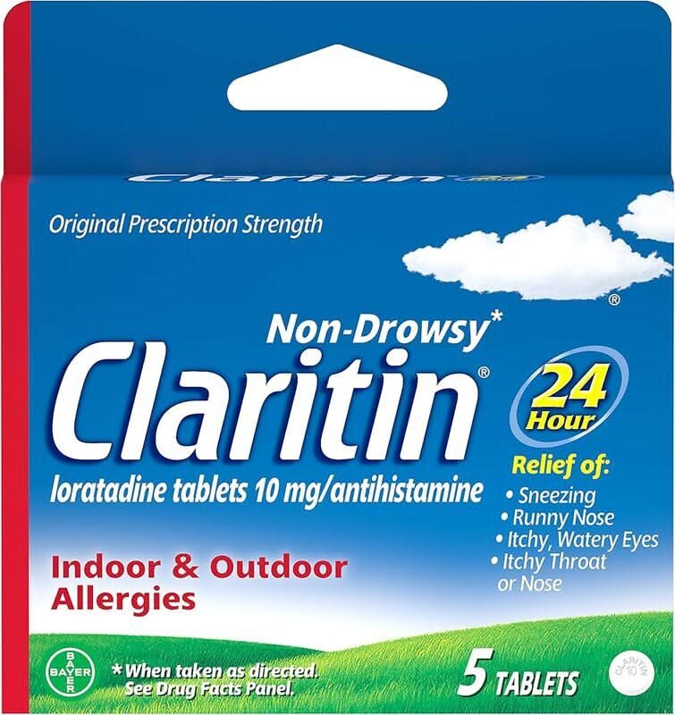 Claritin Allergy 10mg 5-Tablets