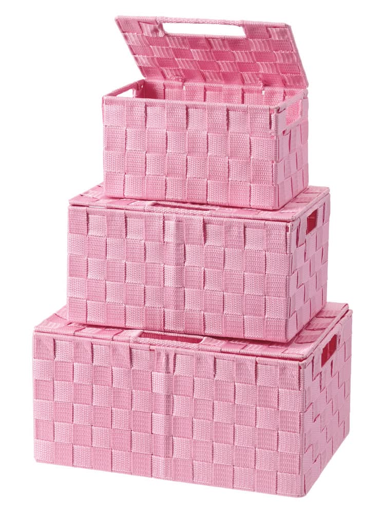 KIRKTON HOUSE 3pk Boxes, Rose