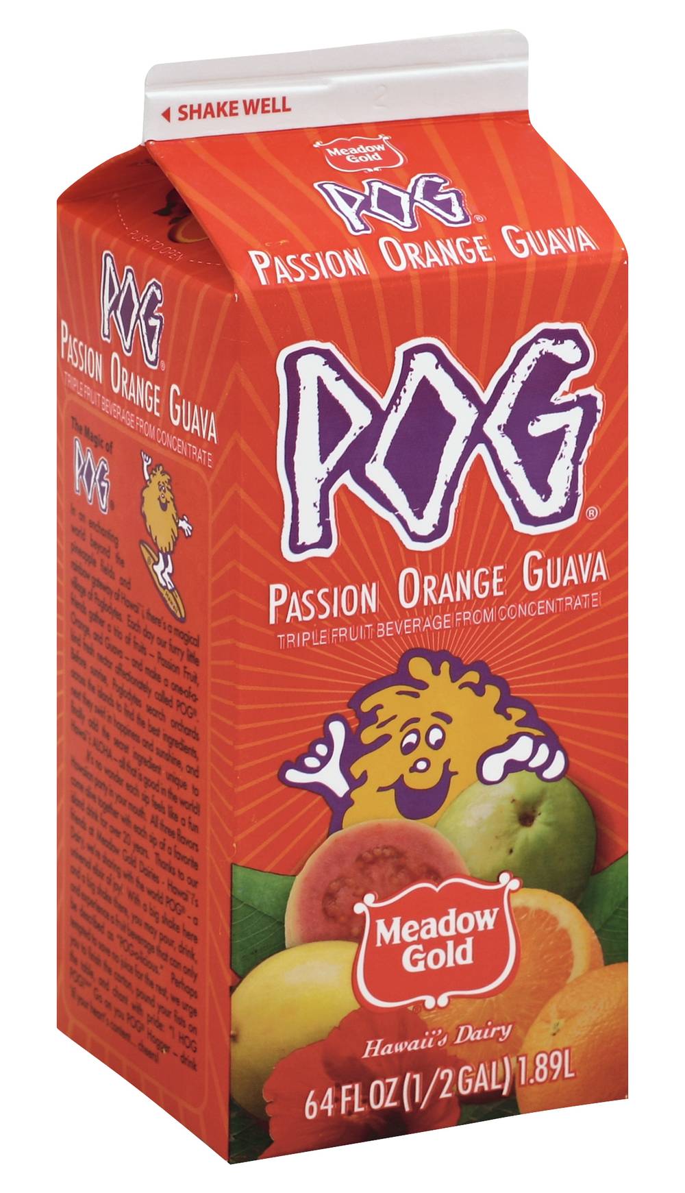 Meadow Gold Passion Orange Guava Juice Blend (64 fl oz)
