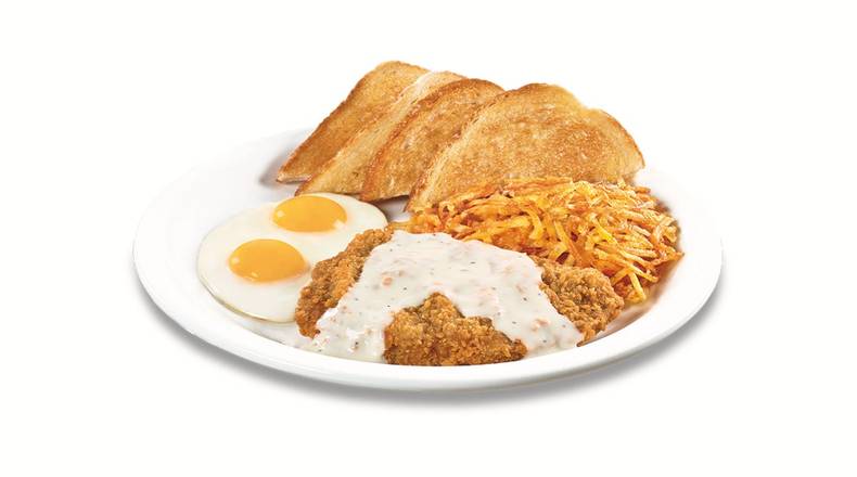 Country Fried Steak & Eggs