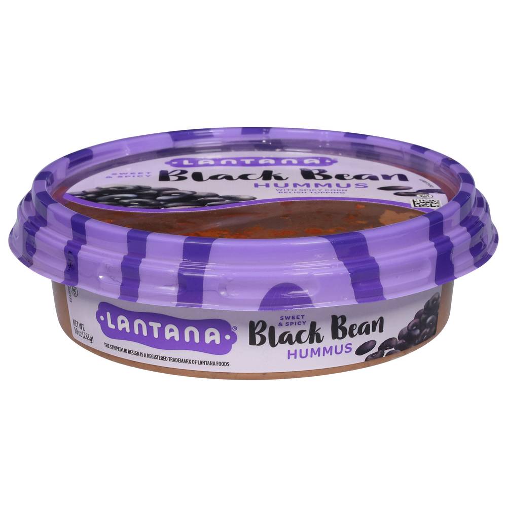 Lantana Foods Sweet & Spicy Black Bean Hummus (10 oz)