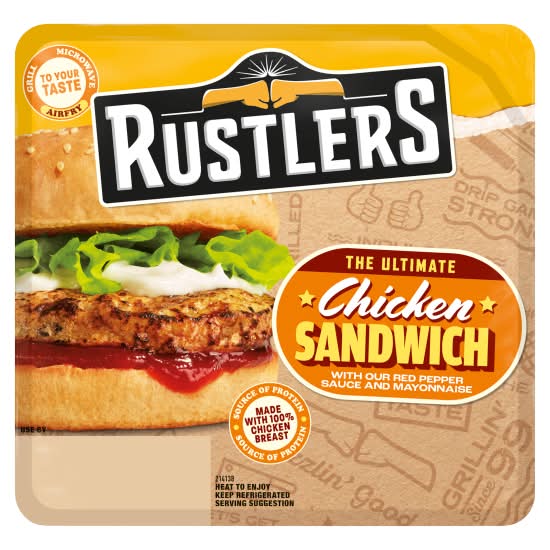 Rustlers The Grilled Chicken Sandwich (150g)