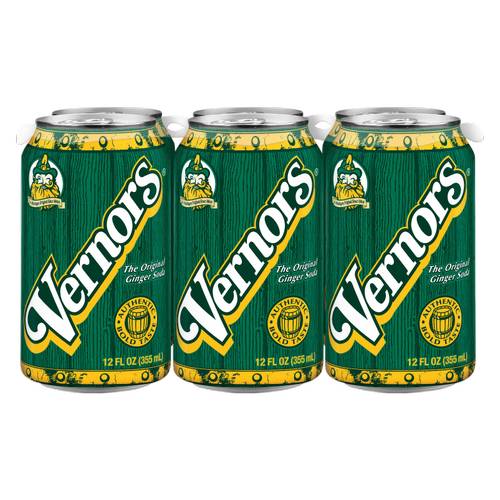 Vernor's Ginger Ale (6x 12oz cans)