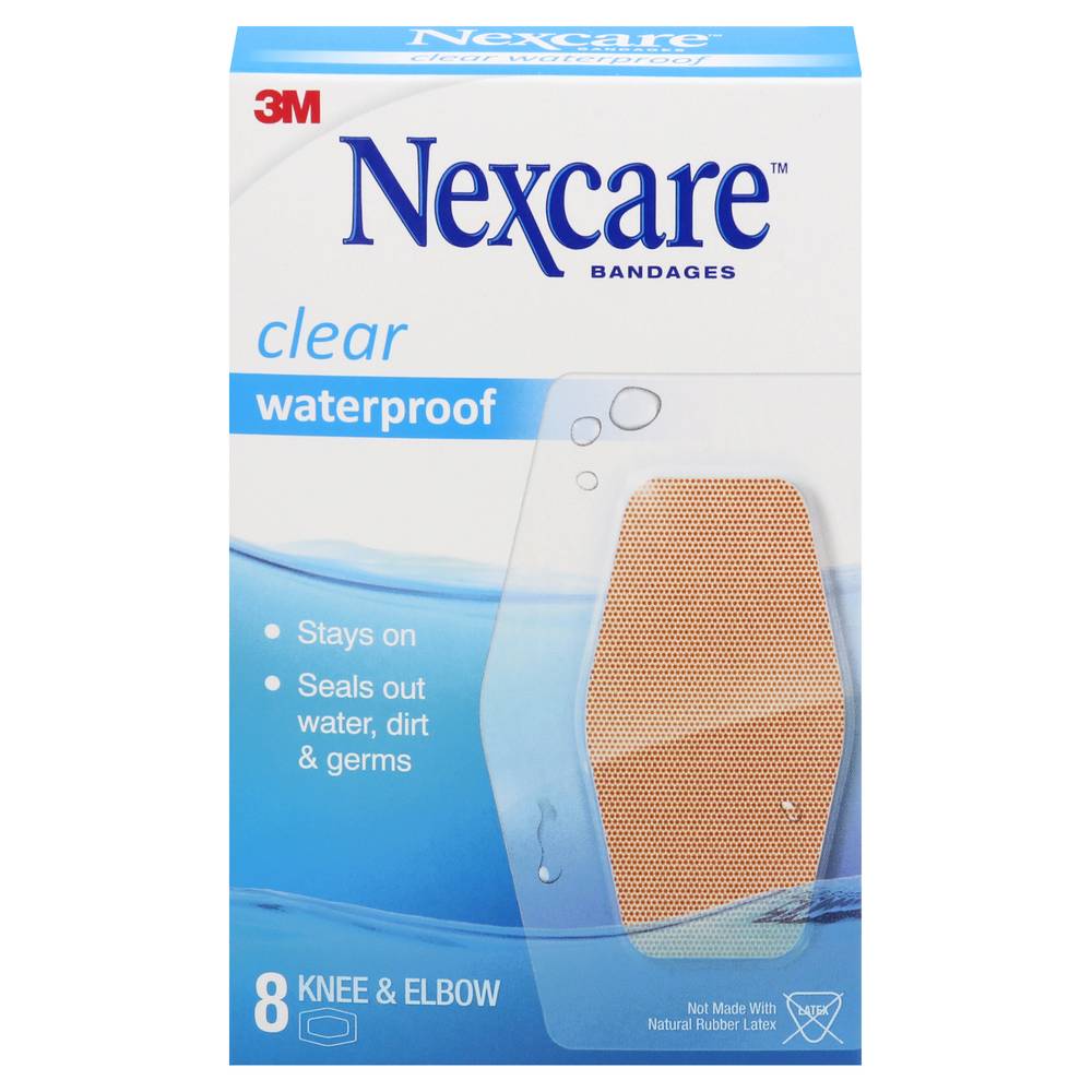 Nexcare Clear Waterproof Bandages